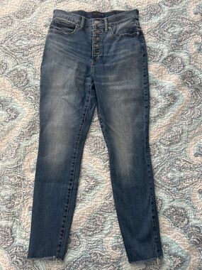 Lucky Brand Women's Bridgette High RiseSkinny Jeans - Faded Blue Denim